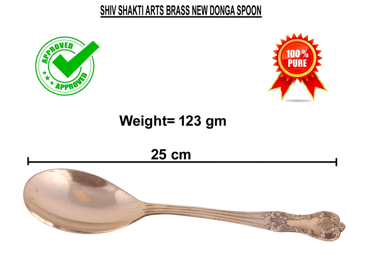 shinde exports Brass/Pital ladle/ pali/ spoon for pooja daily use Brass  Table Spoon Set Price in India - Buy shinde exports Brass/Pital ladle/  pali/ spoon for pooja daily use Brass Table Spoon