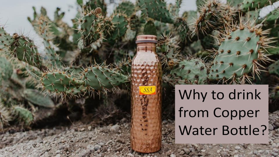 Why to Drink from a Copper Water Bottle