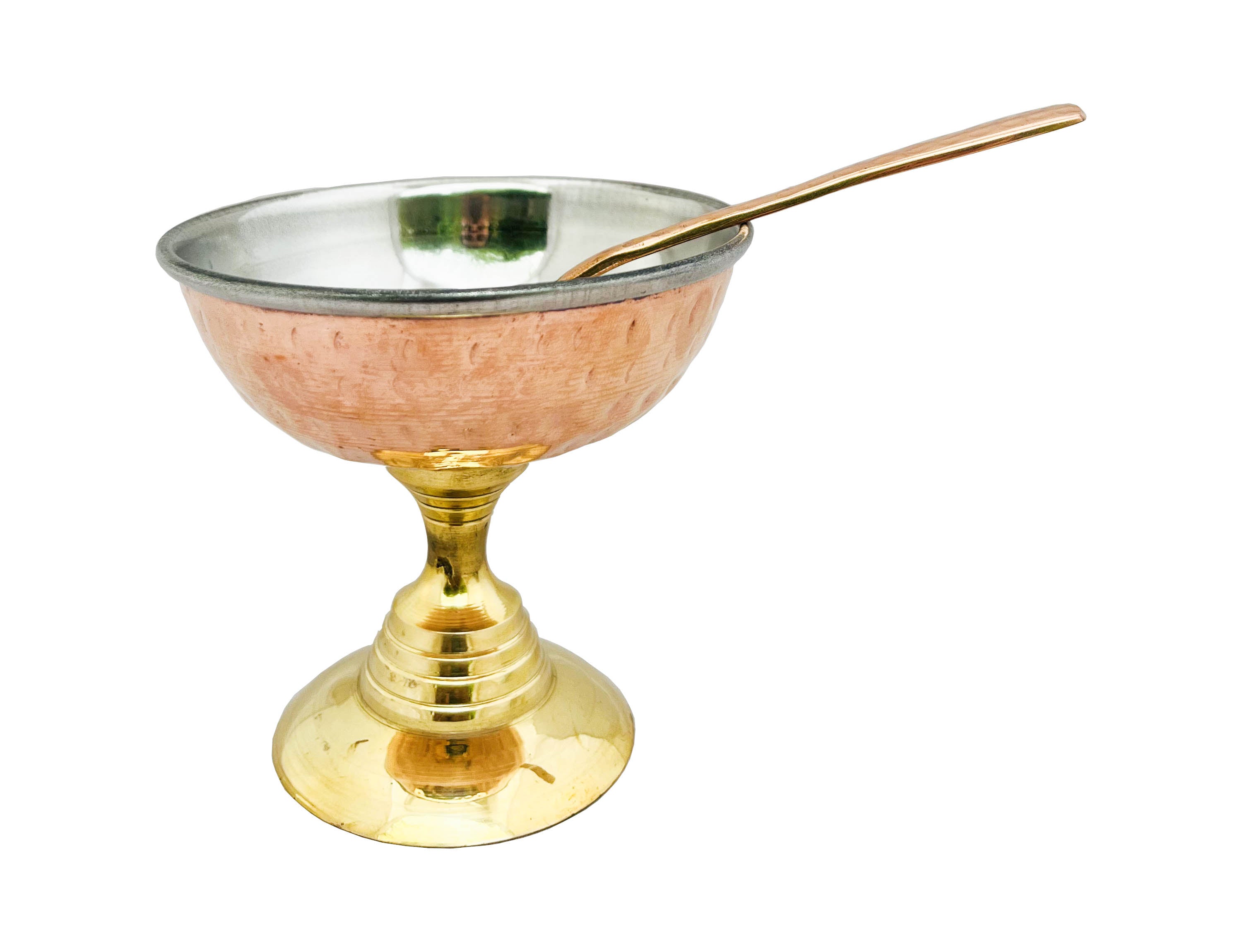 Premium Copper Ice Cream Bowls (Set of 2)