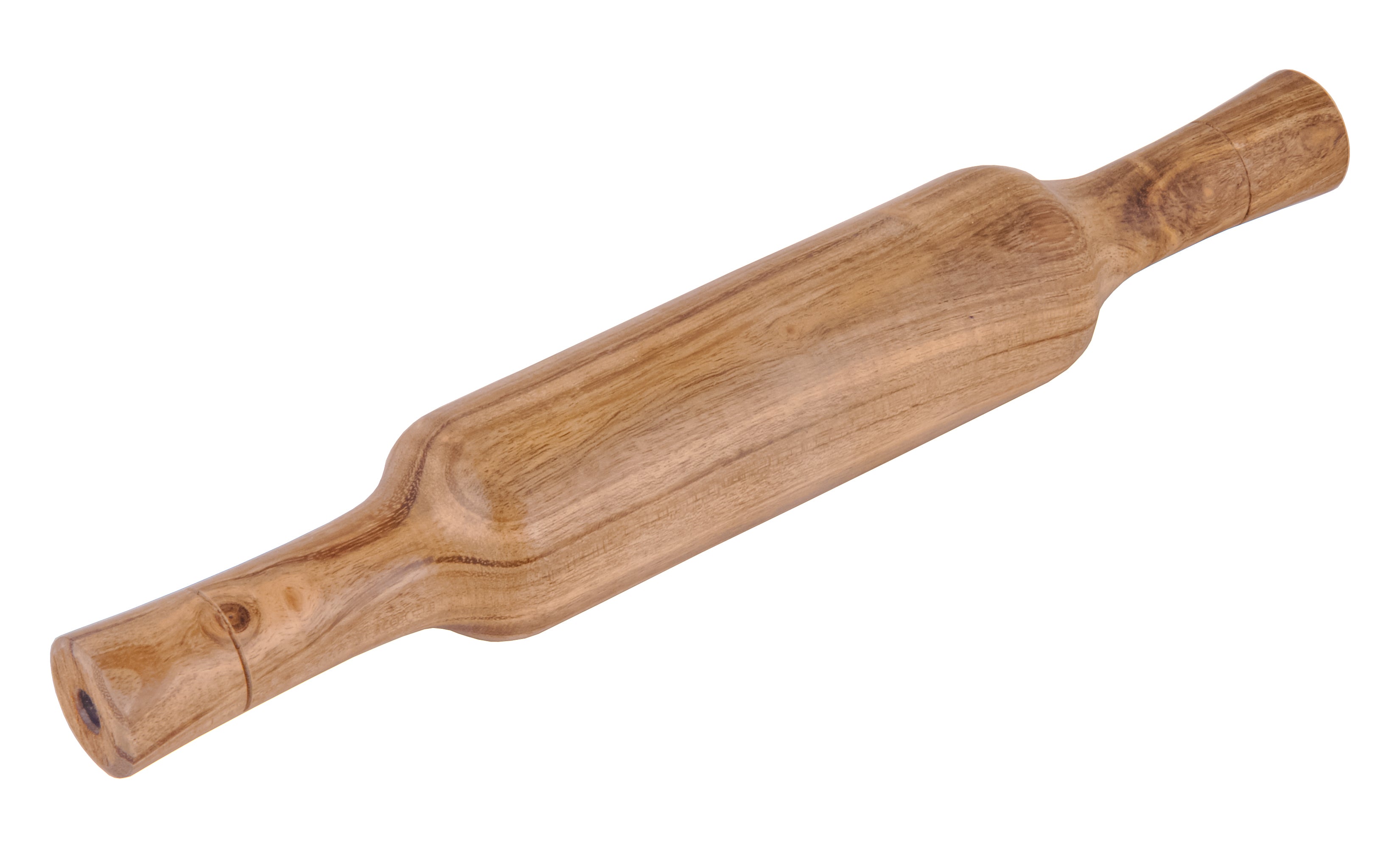 Bellan Roti Brown Wooden Belan for Chapati/ Roti / paratha / Puri / Papad | Wooden ...