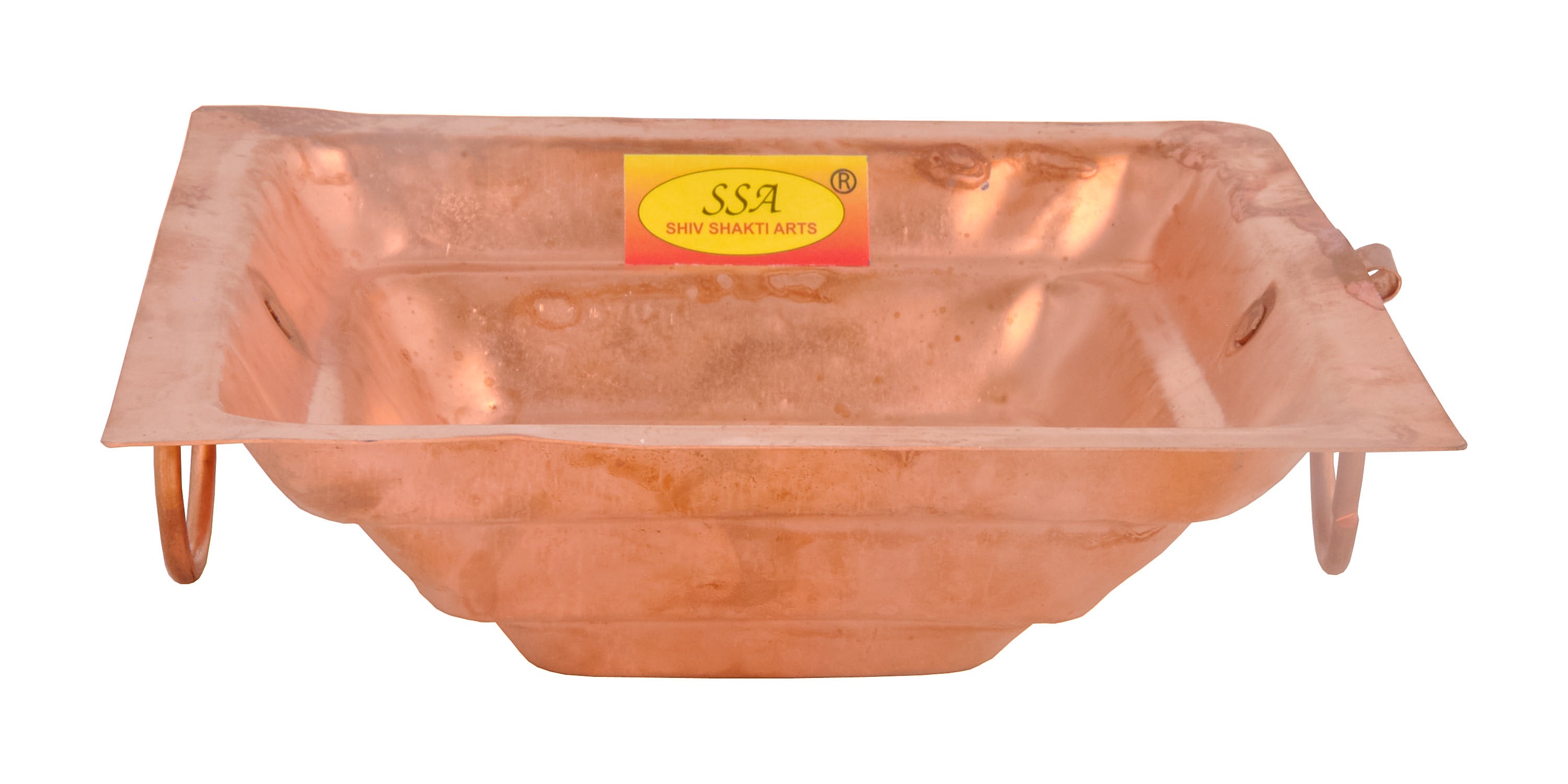 100% Pure Copper hawan Kund | Yagya Kund | Poojan Home - Temple, Ritua ...