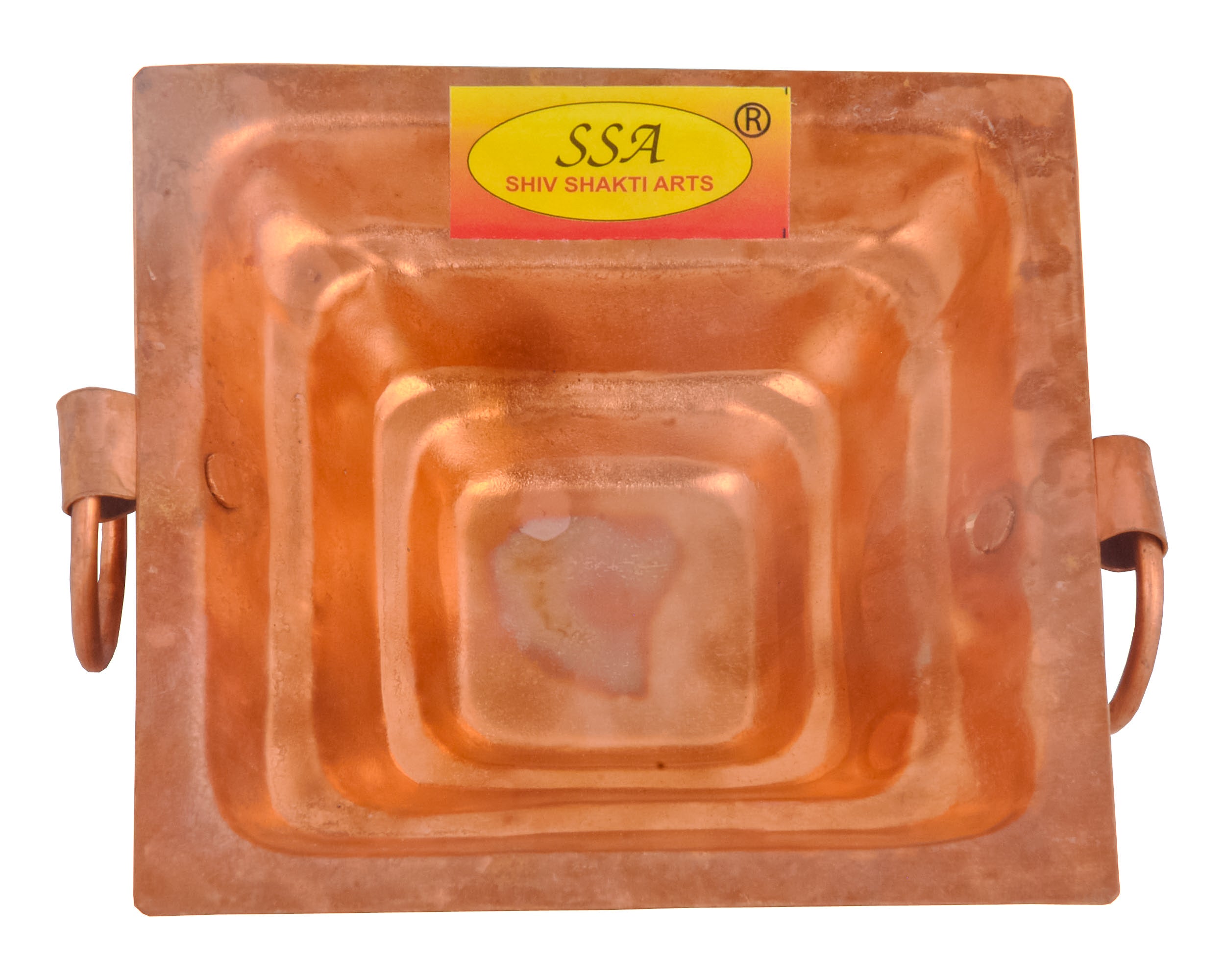 100% Pure Copper hawan Kund | Yagya Kund | Poojan Home - Temple, Ritua ...